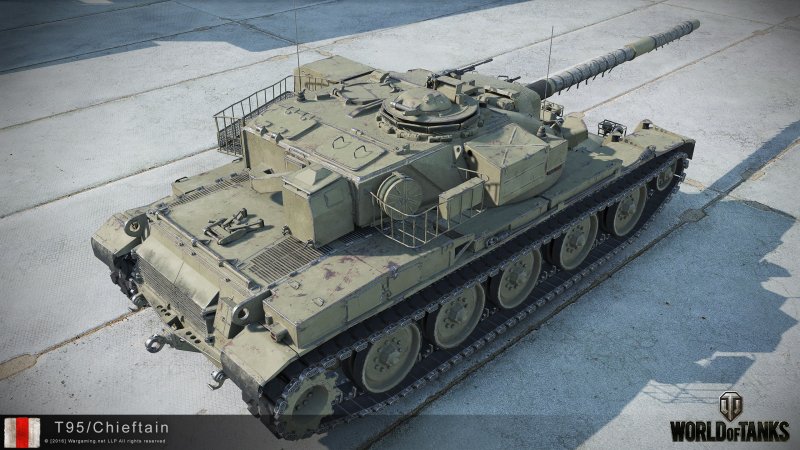 Танк Chieftain t95
