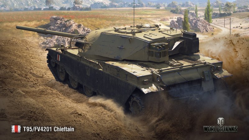 Танк t95/fv4201 Chieftain
