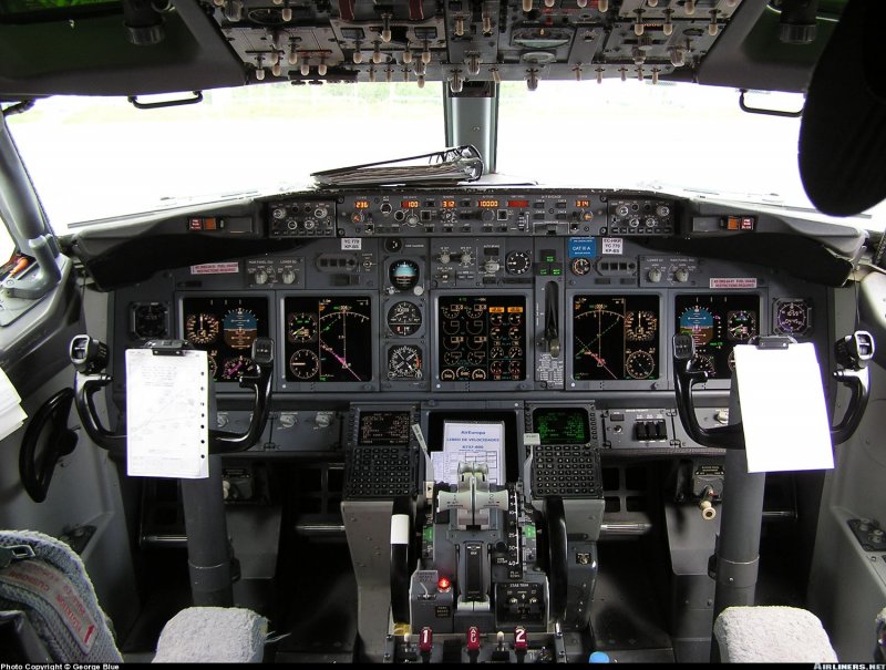Боинг 737 500 кабина