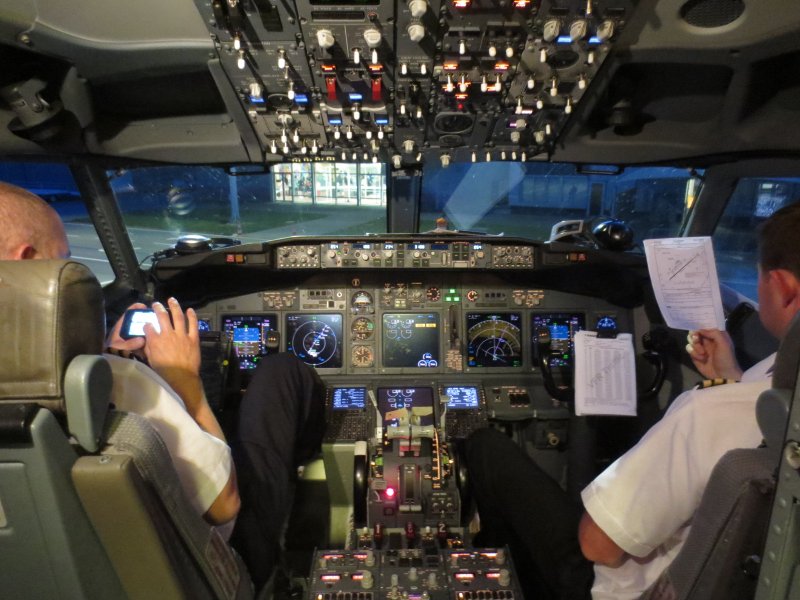 737-200 Кабина