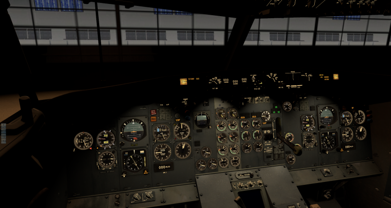 Boeing 737-100 салон