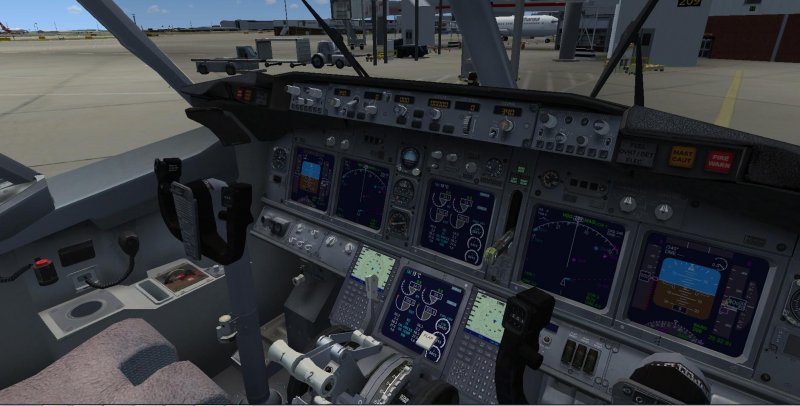 Боинг 737-700 кабина