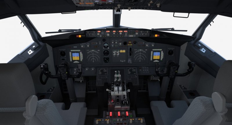 B737 Classic Cockpit