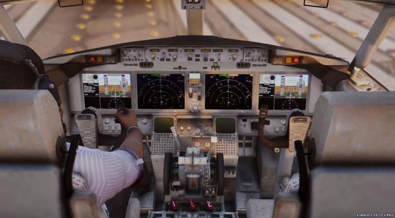 SMARTAVIA 737 кабина