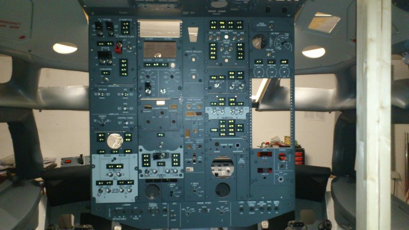 Boeing 737-600 кабина