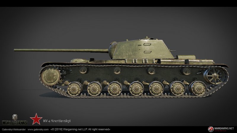 World of Tanks кв-4 Креславского