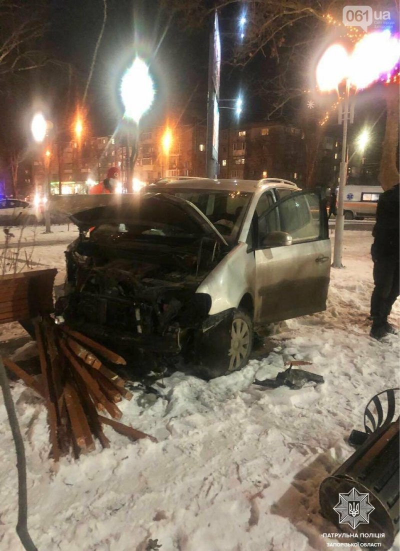 Вид из салона автомобиля
