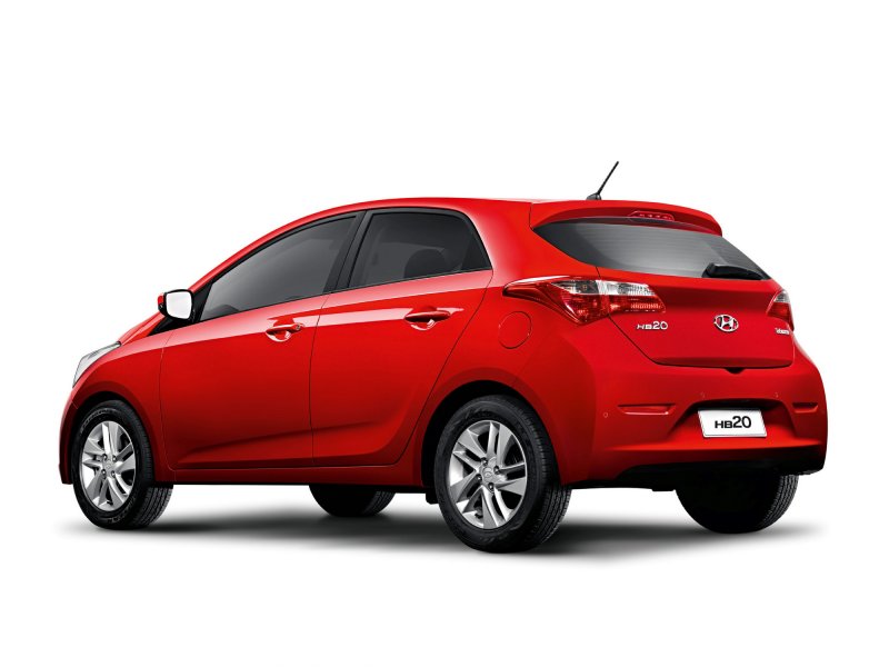 Hyundai hb20 зеленый