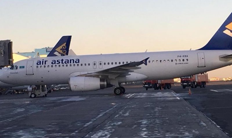 Эйр Астана самолеты Airbus a319