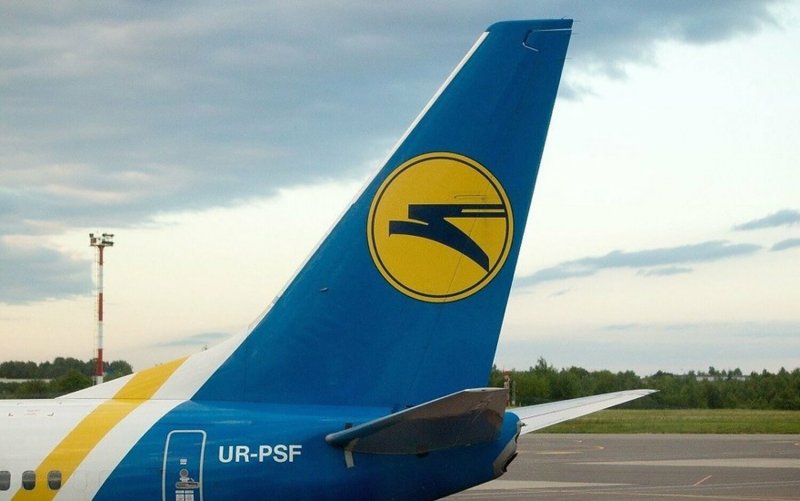 Украинский самолет хвост