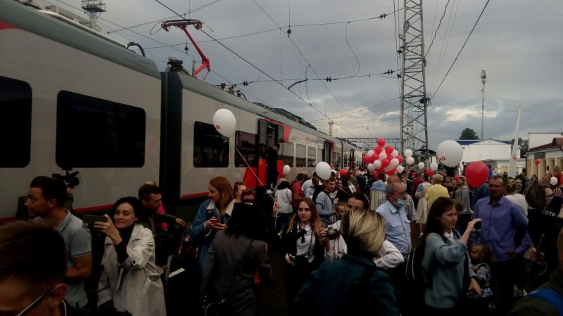 Поезд Ласточка Москва Кострома