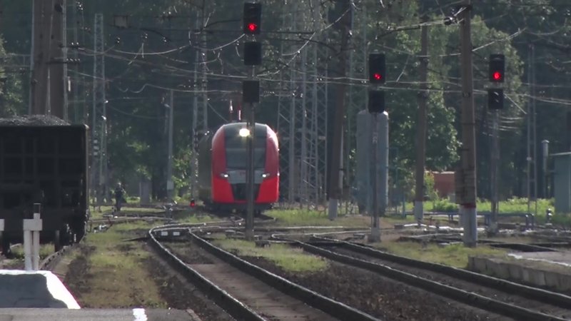 Ласточка скоростной поезд салон