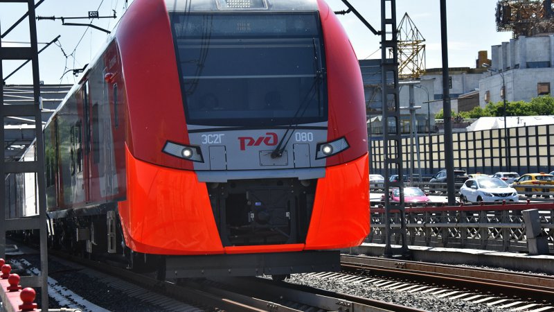 Московская электричка Ласточка