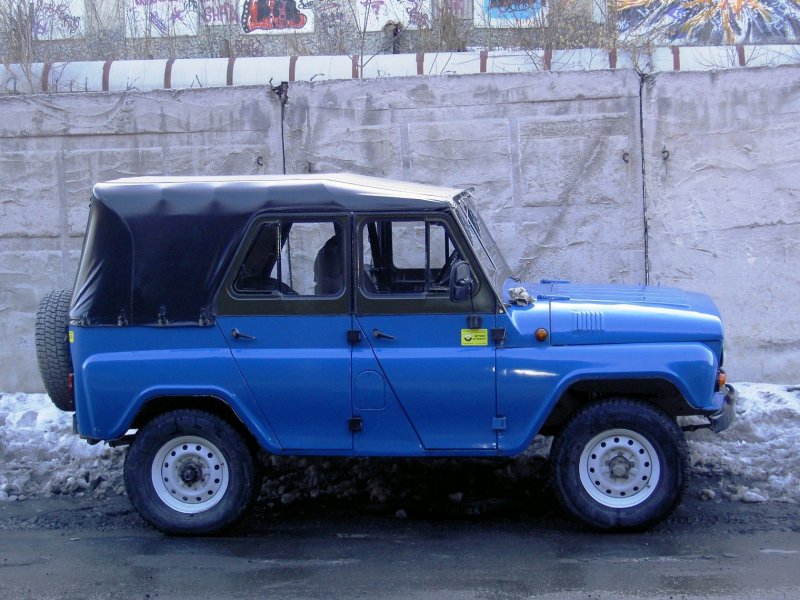 УАЗ 469 синий