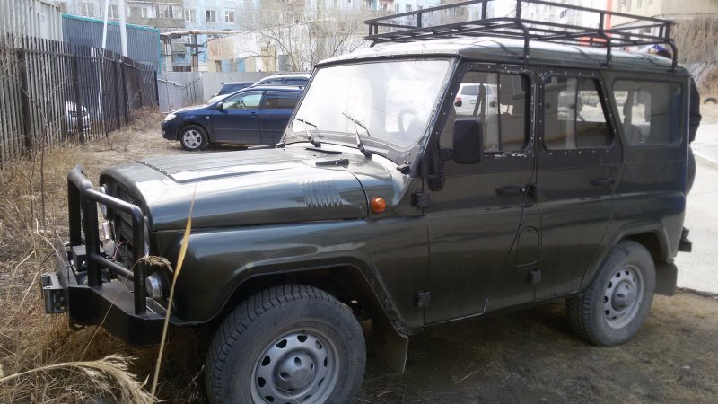 УАЗ Хантер дизель лебедка