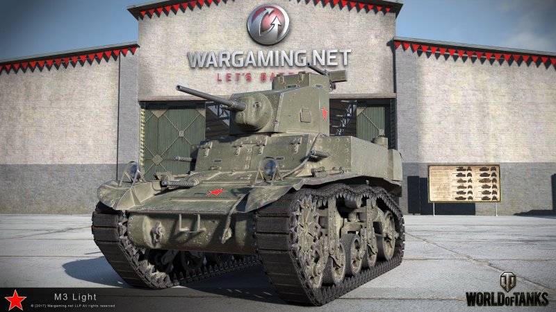 М3 легкий World of Tanks Blitz
