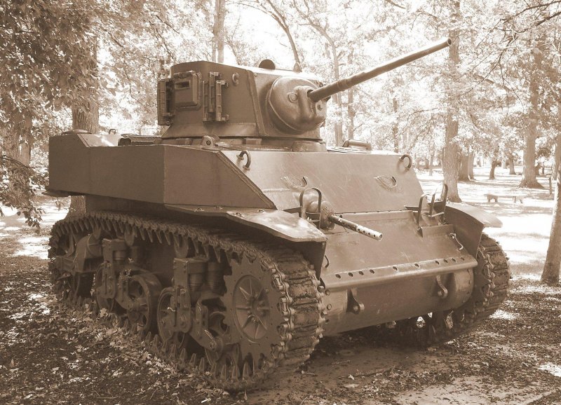 Лёгкий танк м3 Стюарт
