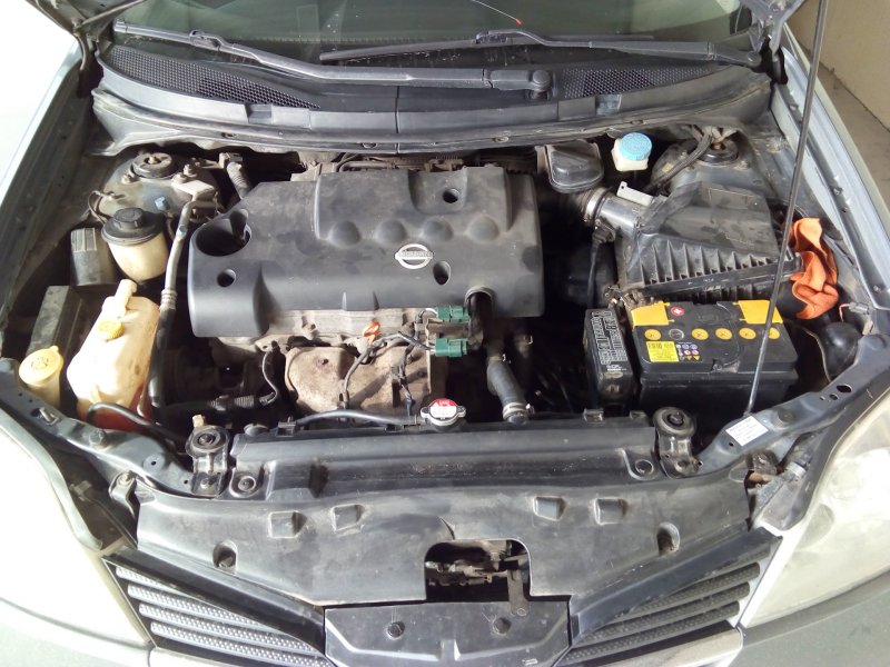 Nissan primera p12 1.8 подкапотное