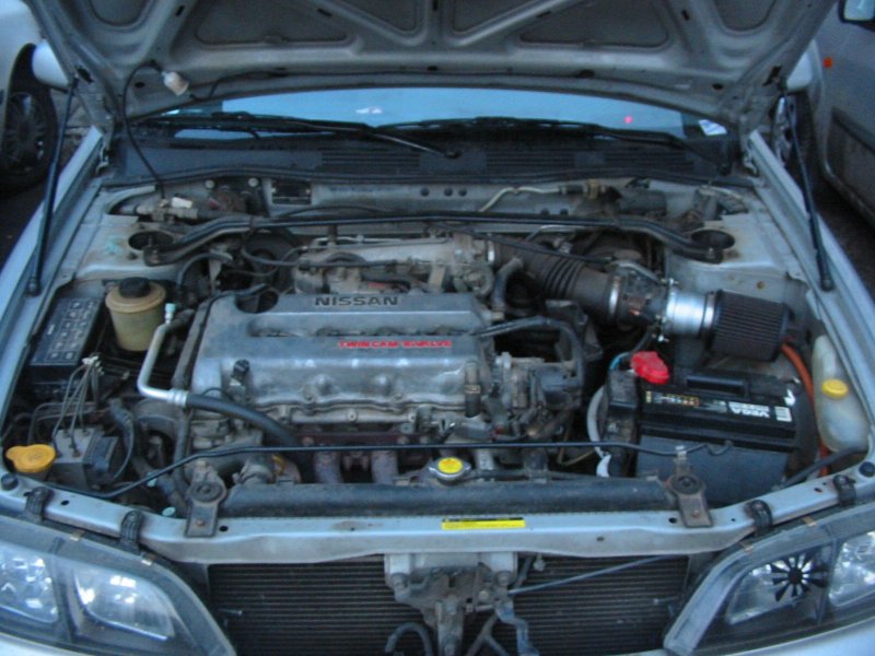 Nissan primera p11 под капотом
