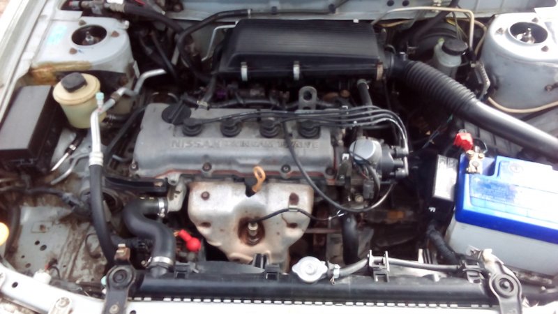 Nissan primera II (p11) под капотом