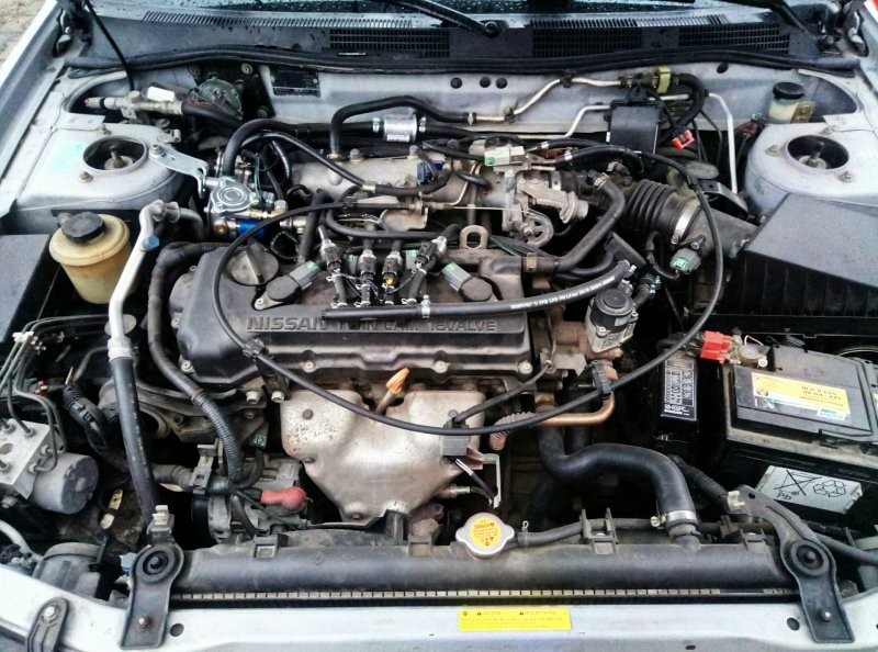 Nissan primera p12 ДВС