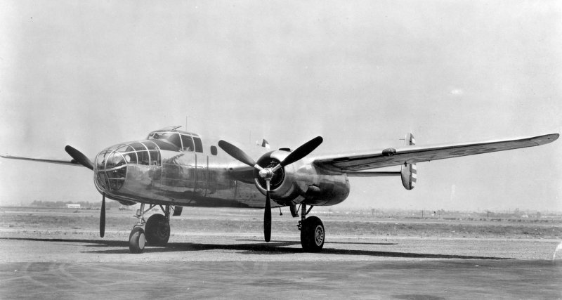 Бомбардировщик ВВС США B-25 «Митчелл»