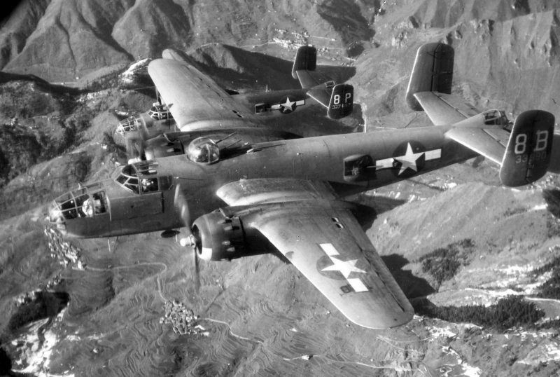 North American b-25 Gun