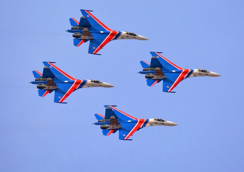 Липецкая пилотажная группа Соколы России