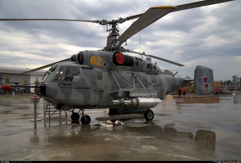 Ка-29 снизу