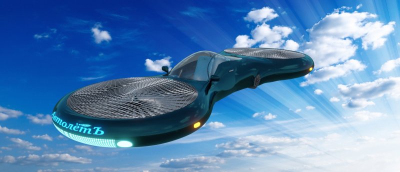 Kitty Hawk летающий автомобиль Flyer