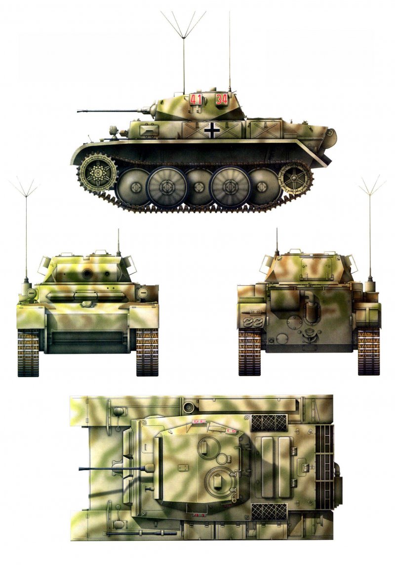 Танк PZKPFW. II Ausf. L Luchs