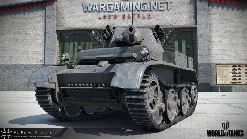 Танк PZ Kpfw 2 Luchs