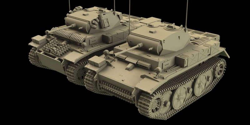 Модели немецкого танка т-2 LYCS
