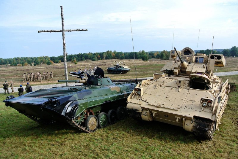 БМП м1 Брэдли
