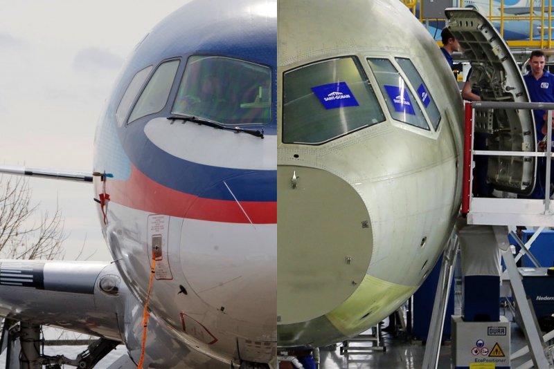 Сухой Суперджет МС 21