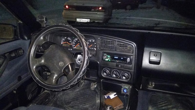 Клетчатый салон Passat b3