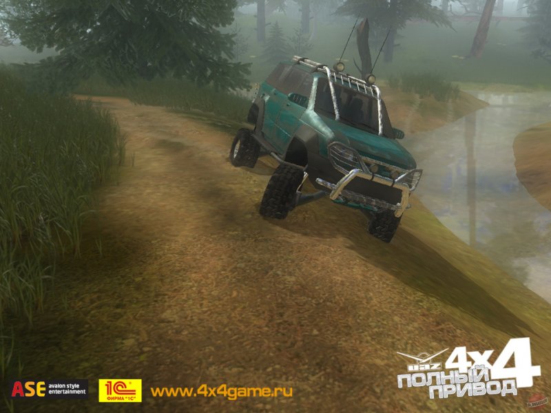 Полный привод УАЗ 4x4