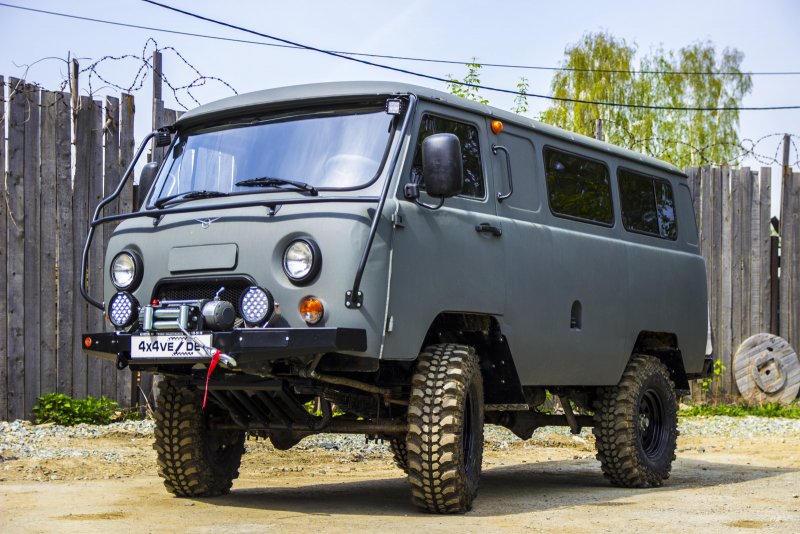 Полный привод 2 УАЗ 300