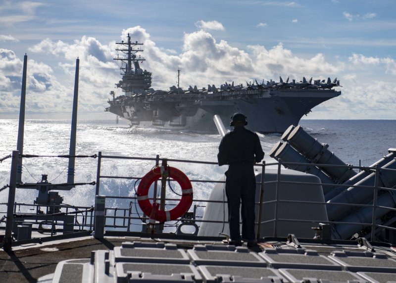 Корабль USS Ronald Reagan