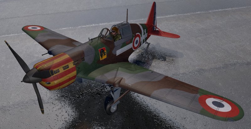 Моран-Солнье MS.406 кабина