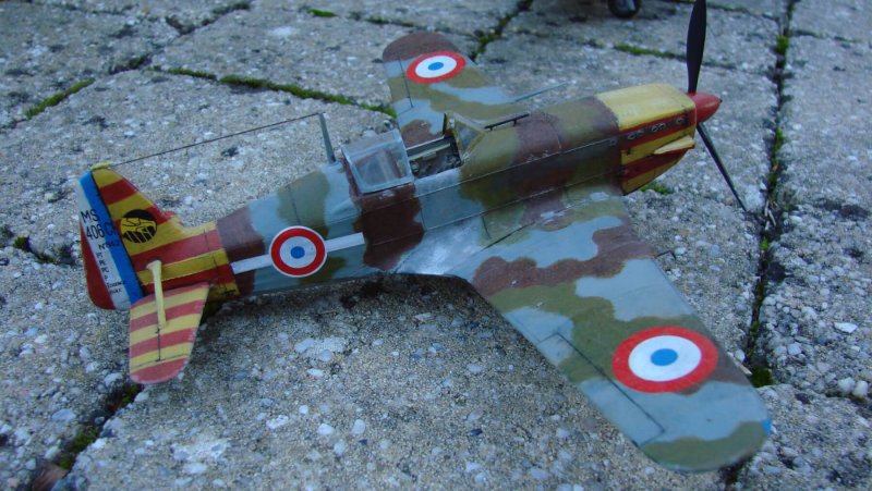 Истребитель Morane-Saulnier m.s.406