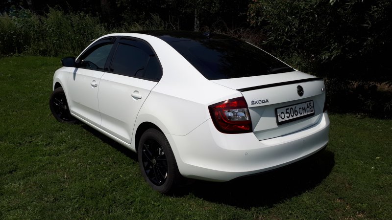 Skoda Rapid тонировка