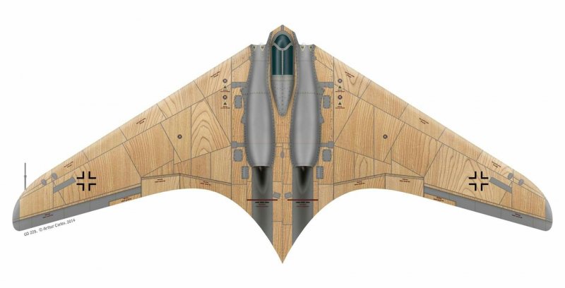Летающее крыло Horten ho 229