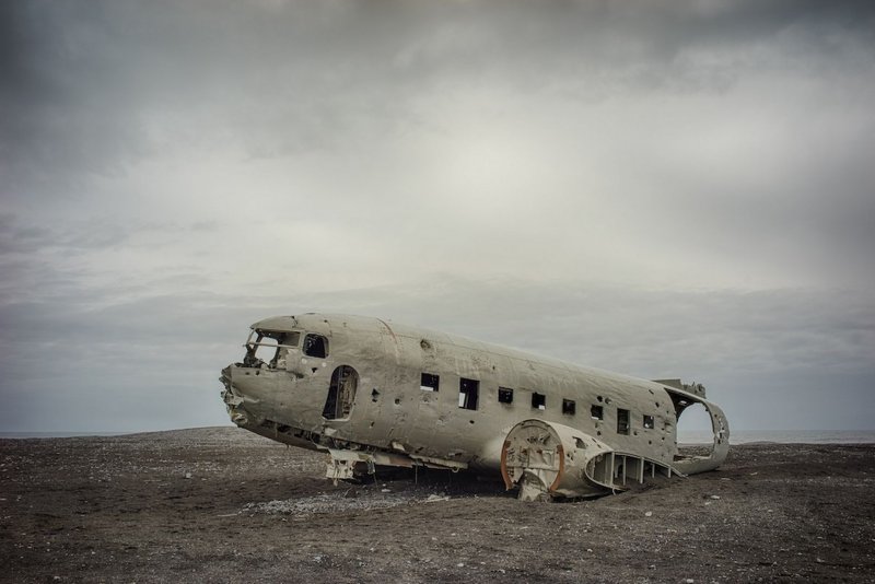 Крушение dc3 Исландия