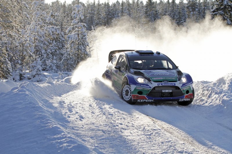Зимние дрифт ралли WRC
