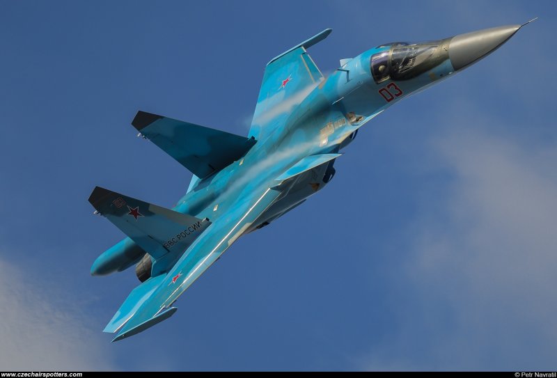 Катапультирование Су-34
