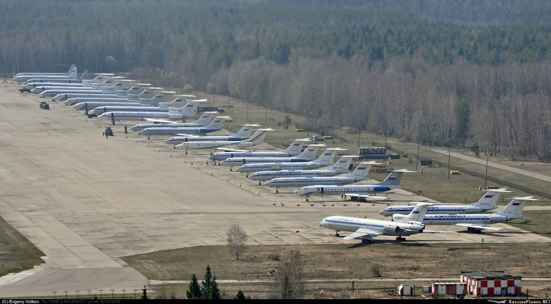 Военный аэродром в Щелково