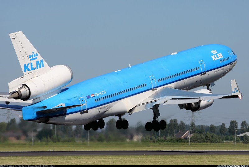 MD-11 самолет KLM