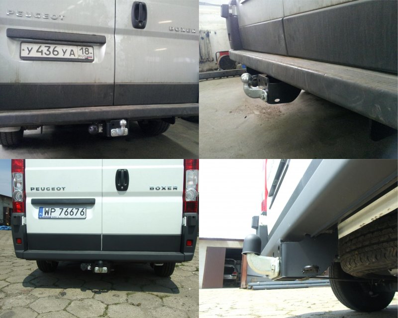 Фаркоп Jumper Boxer Ducato