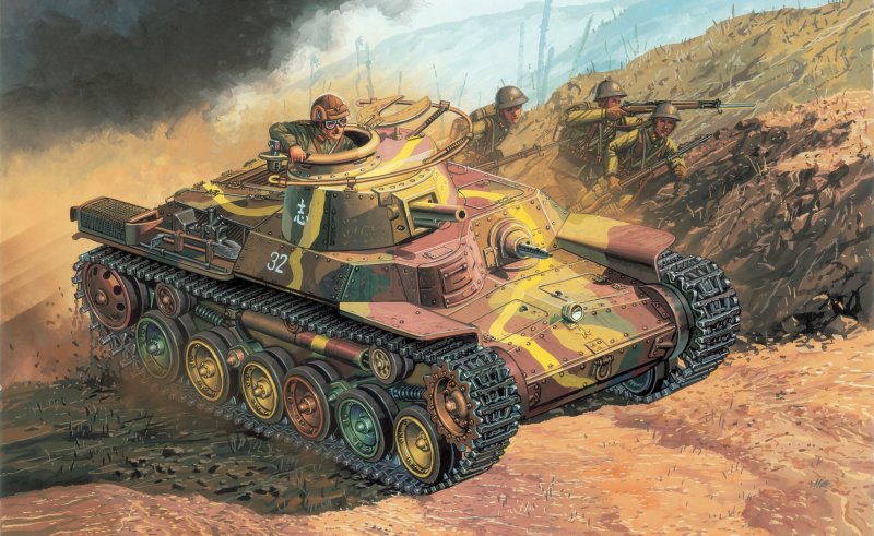 Танк Type 97 chi-ha